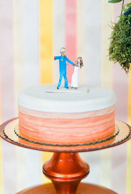 One-Tier-Wedding-Cake-The-Grovers